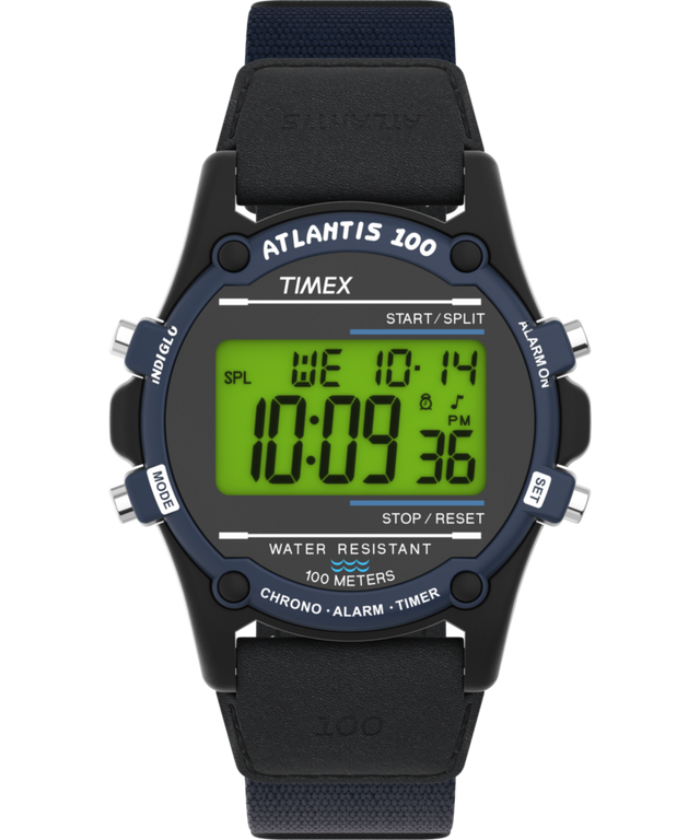 TW2V44400 Atlantis 40mm Fabric and Leather Strap Watch Primary Image