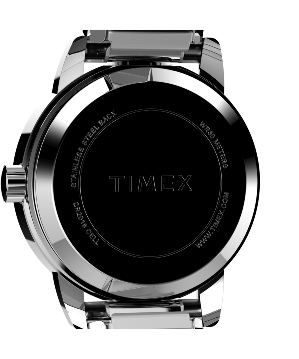 TW2V46700 Easy Reader 25mm Stainless Steel Expansion Band Bracelet Caseback Image