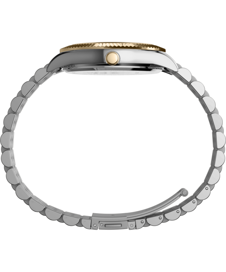 TW2V51300 Timex Legacy x Jacquie Aiche Black Sunray Dial with Tribe Eye 36mm Stainless Steel Bracelet Watch Profile Image