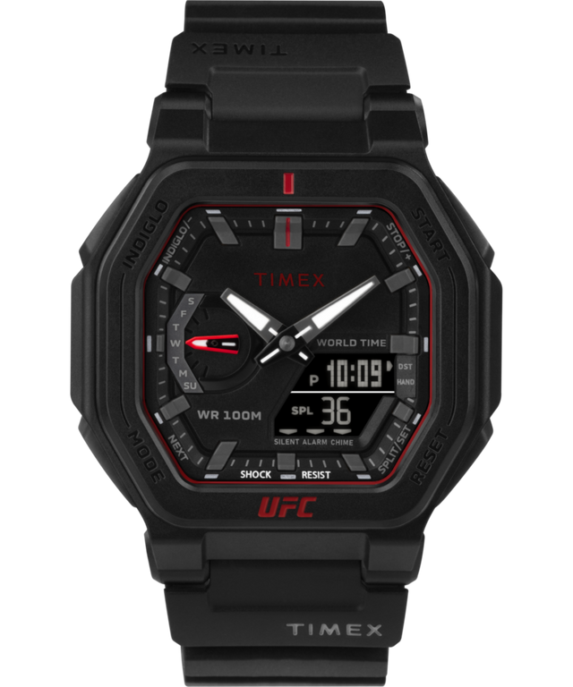 TW2V55200 Timex UFC Colossus 45mm Resin Strap Watch Primary Image