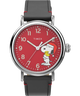 TW2V61100 Timex Standard x Peanuts Featuring Snoopy Holiday 40mm Leather Strap Watch Primary Image