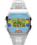 TW2V61300 Timex T80 x Peanuts Dream in Color 34mm Stainless Steel Bracelet Watch Primary Image