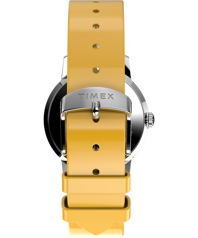 TW2V63300 Timex Marlin® Hand-Wound x Snoopy Tennis Reissue 34mm Leather Strap Watch Strap Image