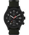 TW2V63500 Timex X Todd Snyder MK1 Black Dial Camo Strap Primary Image