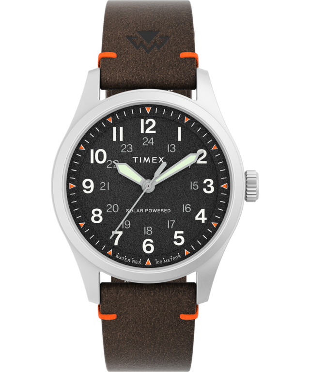 TW2V64200 Expedition Field Solar: reloj con correa de cuero ecológico de 36 mm. Imagen principal