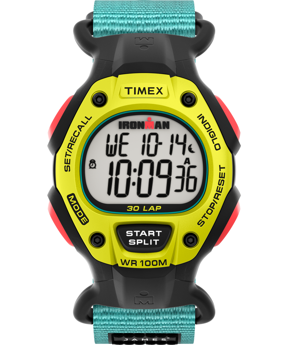 Timex Ironman x The James Brand 38mm Recycled Fabric Strap Watch