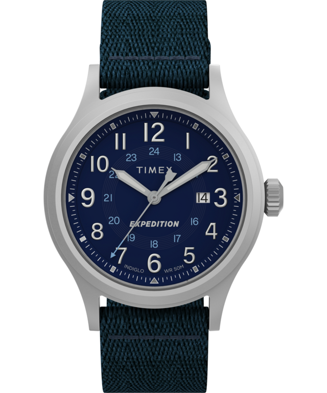 TW2V65600 Expedition Sierra, reloj de 40 mm con correa de tejido de materiales reciclados. Imagen principal