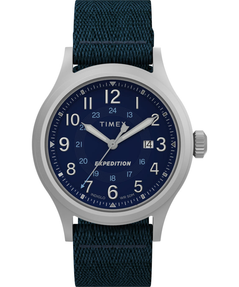 TW2V65600 Expedition Sierra, reloj de 40 mm con correa de tejido de materiales reciclados. Imagen principal