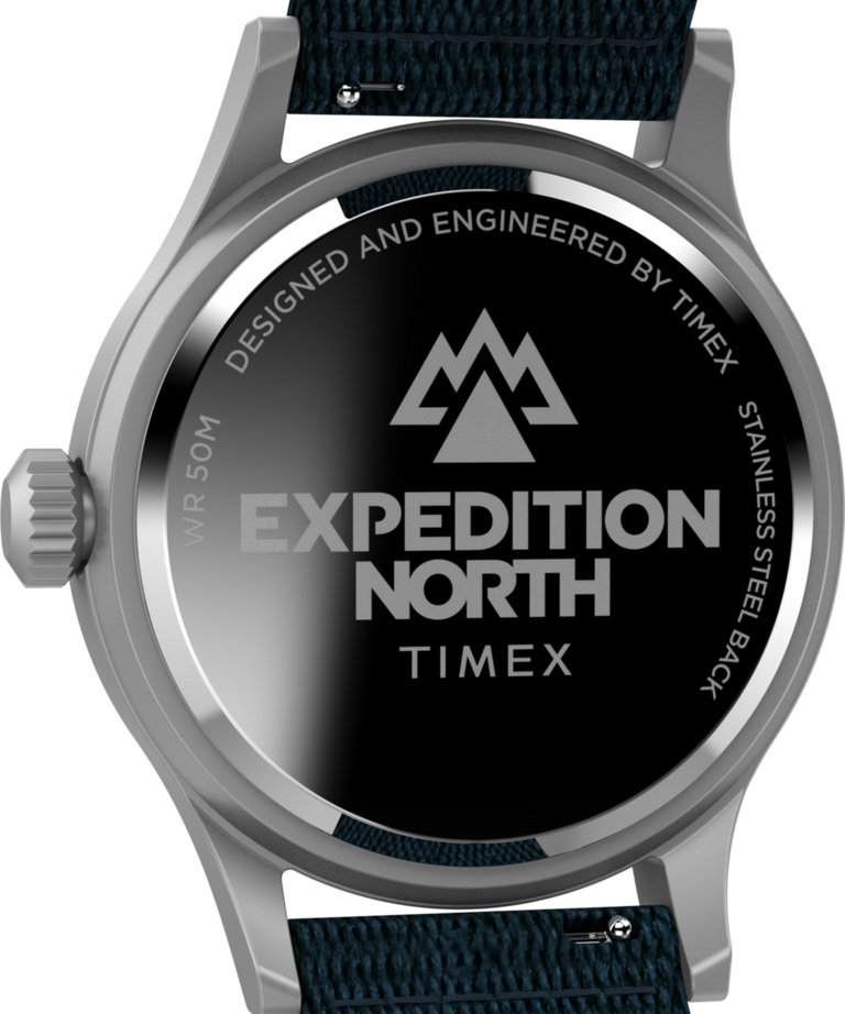 TW2V65600 Expedition Sierra, 40 mm, correa de tejido de materiales reciclados: imagen del fondo de la caja del reloj
