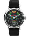 TW2V67500 Timex Standard Dia de los Muertos 40mm Leather Strap Watch Primary Image