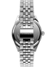 TW2V67900 Timex Legacy con día y fecha, 41 mm, correa de acero inoxidable. Imagen de la correa del reloj