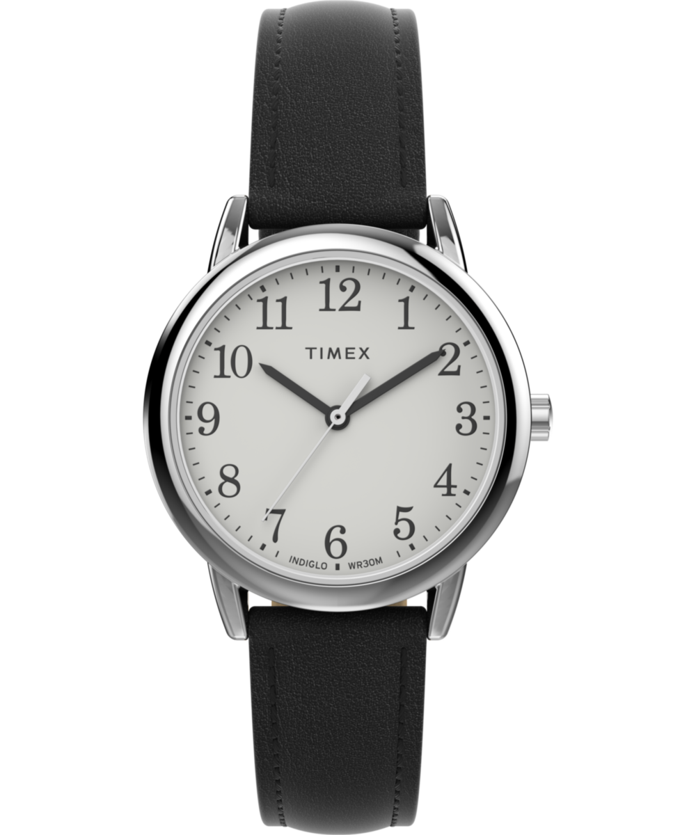 Timex Women's newest Easy Reader Leather Watch#31