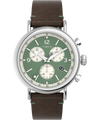 TW2V71000 Timex Standard Chronograph 41mm Eco-Friendly Leather Strap Watch Primary Image