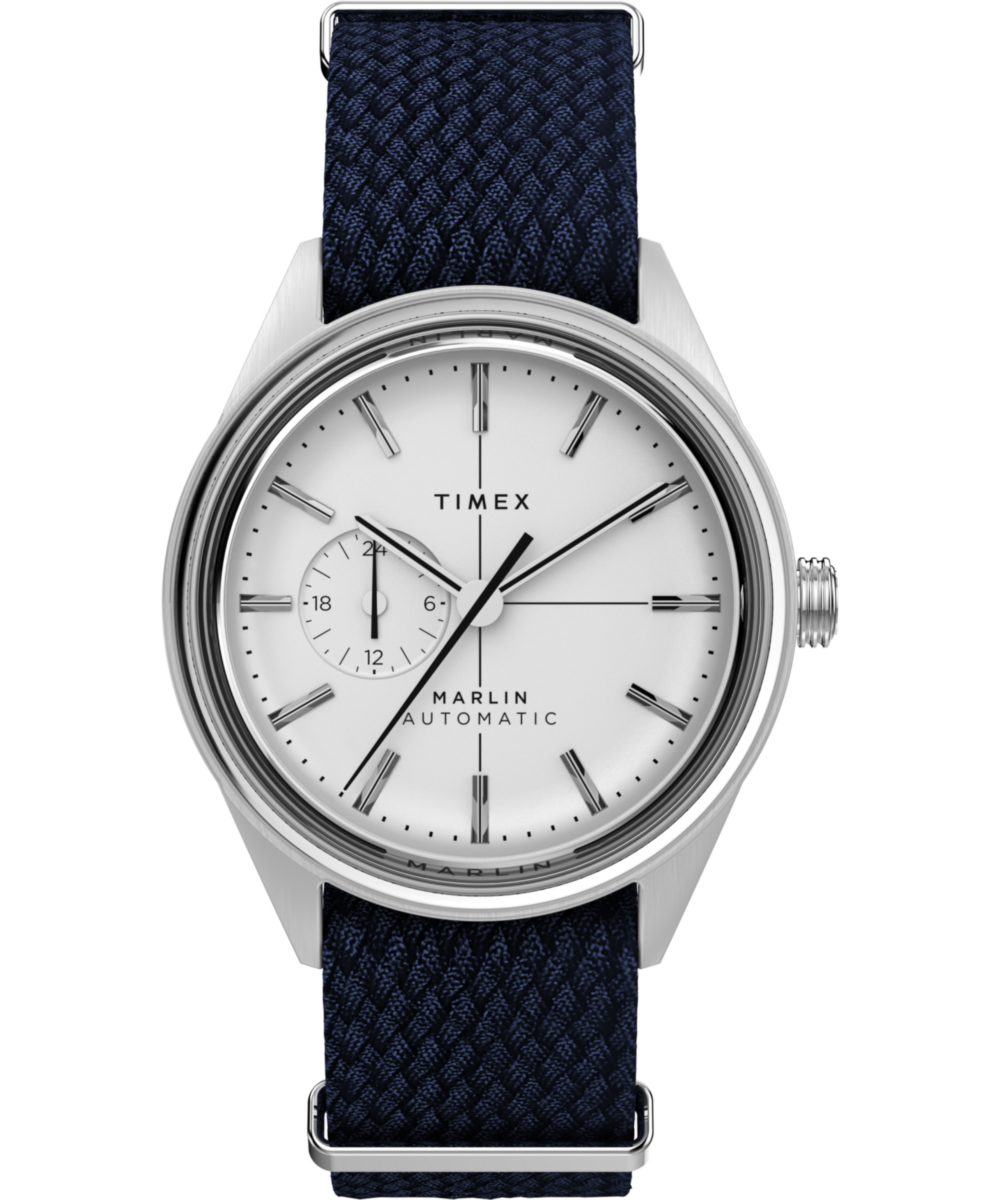 Timex Marlin Jet Automatic 38mm Fabric Strap Watch
