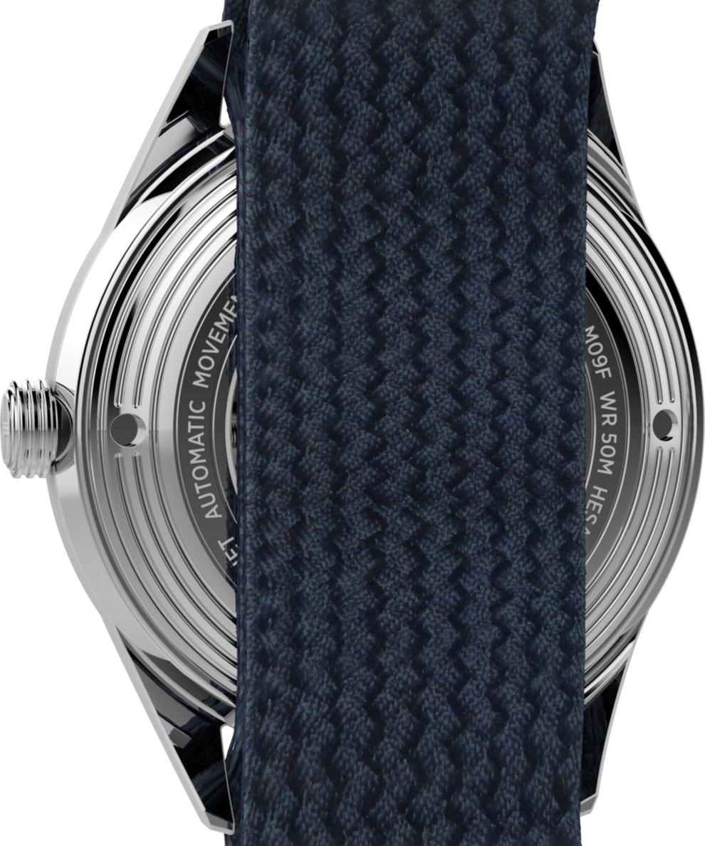 Marlin® Jet Automatic 38mm Fabric Strap Watch