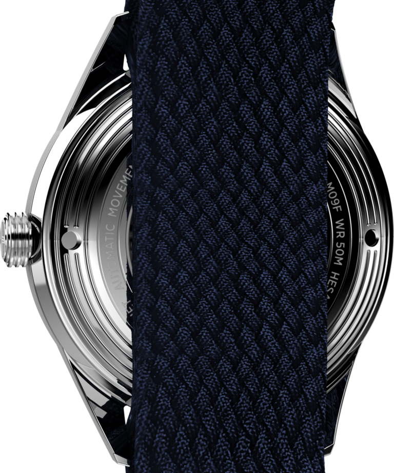 Imagen del fondo de la caja del reloj TW2V72300 Marlin® Jet Automatic de 38 mm con correa de tela