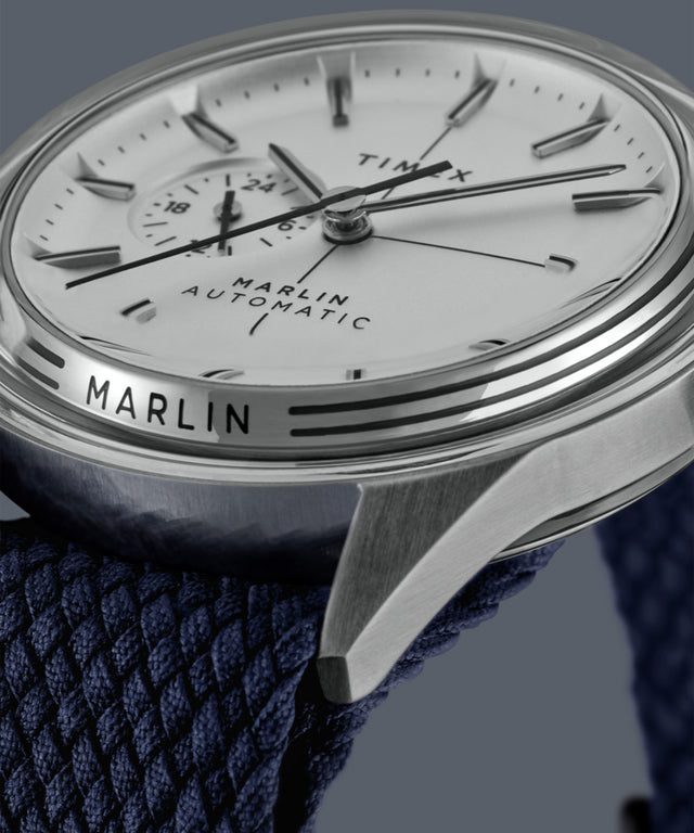 TW2V72300 Marlin® Jet Automatic, reloj de 38 mm con correa de tela: siluetas clave de la campaña (fotos de producto) Imagen