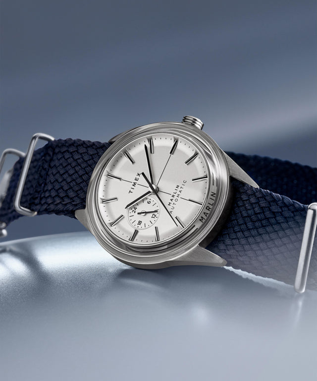 TW2V72300 Reloj Marlin® Jet Automatic de 38 mm con correa de tela (colaboración) — Imagen adicional