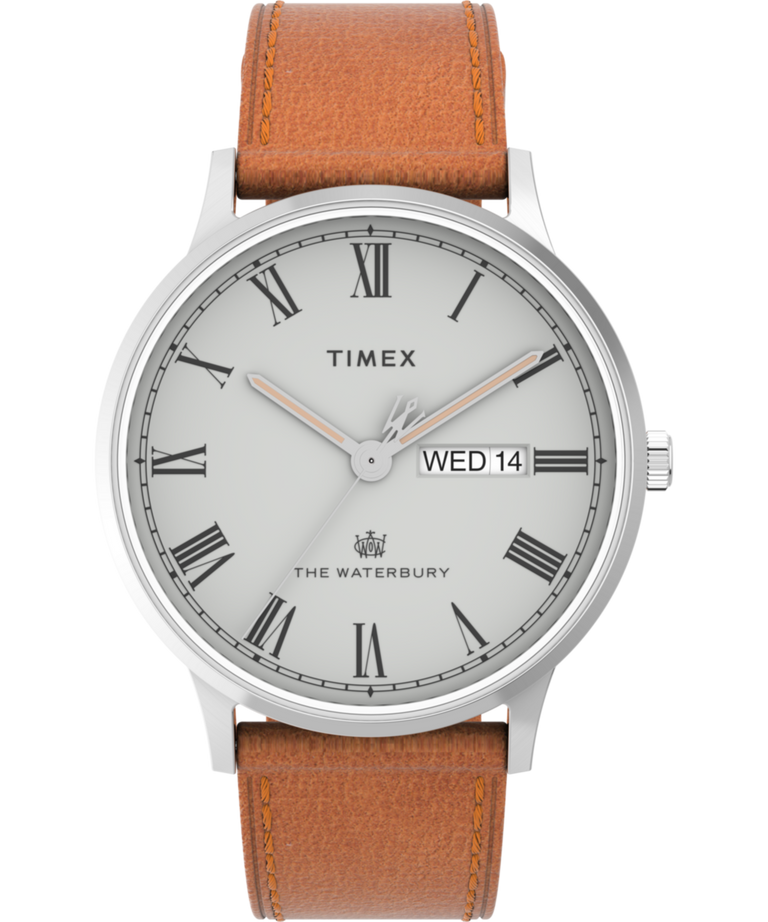 TW2V73600 Waterbury Classic 40mm Leather Strap Watch Primary Image