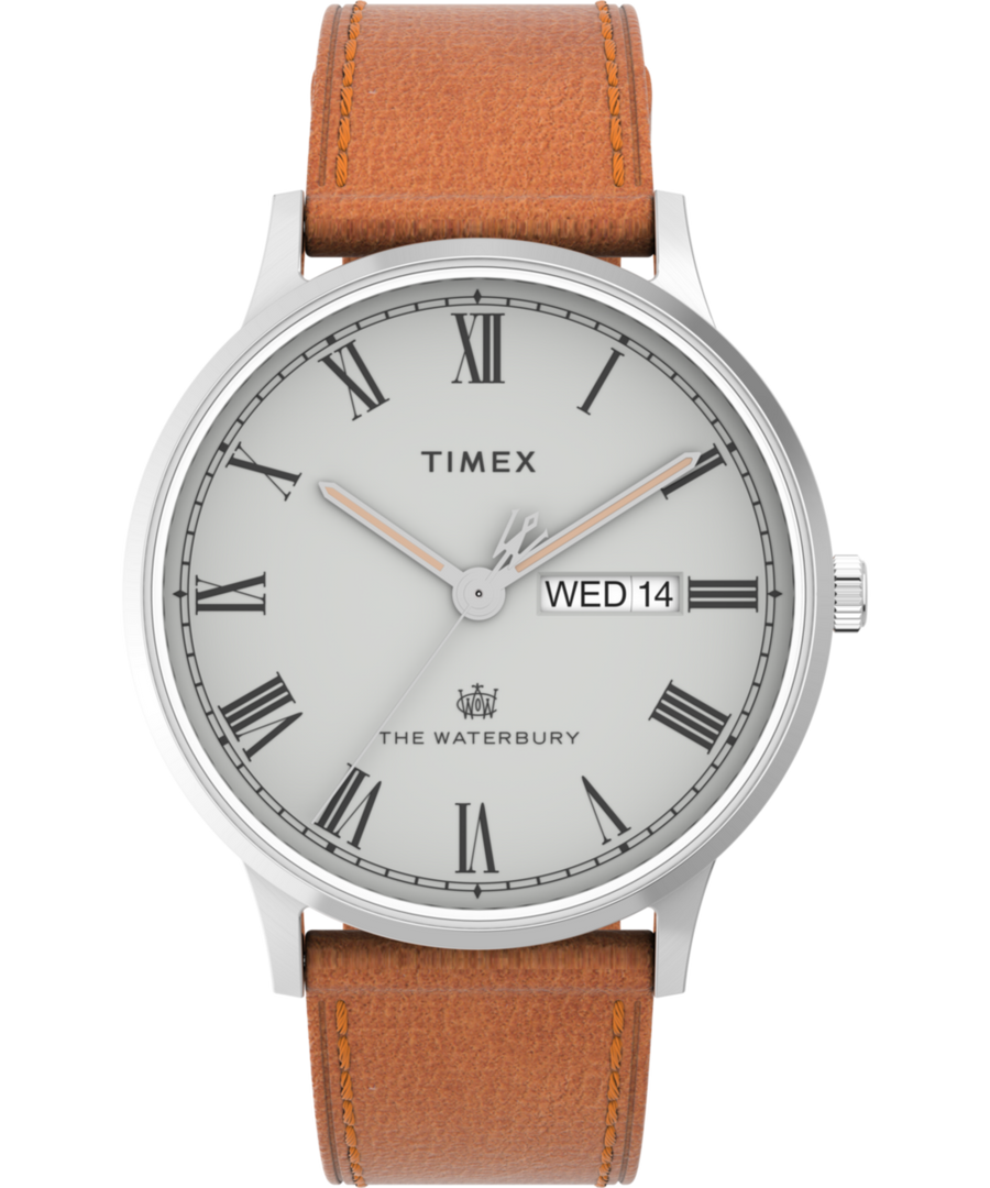 TW2V73600 Waterbury Classic 40mm Leather Strap Watch Primary Image