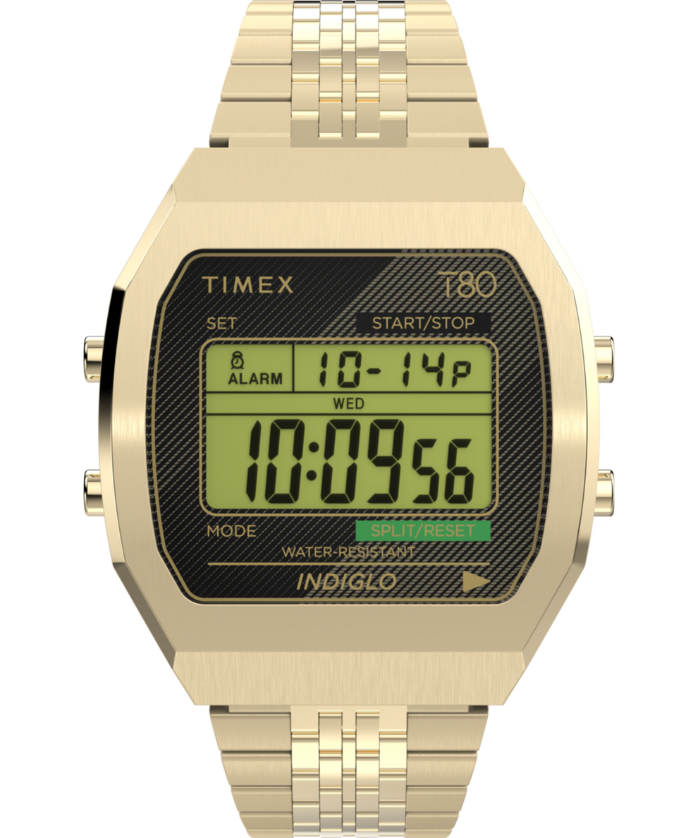 Timex T80 Steel 36mm Stainless Steel Bracelet Watch - TW2V74300