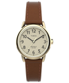 Easy Reader® 25mm Eco-Friendly Vegan Leather Strap Watch