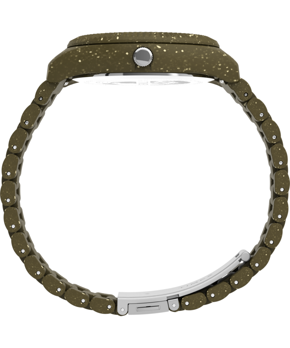 TW2V77100 Timex Legacy Ocean 42mm Recycled Plastic Bracelet Watch Profile Image