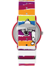 TW2V77700 Timex x Peanuts Rainbow Paint 36mm Silicone Strap Watch Strap Image