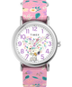 TW2V77800 Timex Weekender x Peanuts In Bloom 38mm Fabric Strap Watch Primary Image