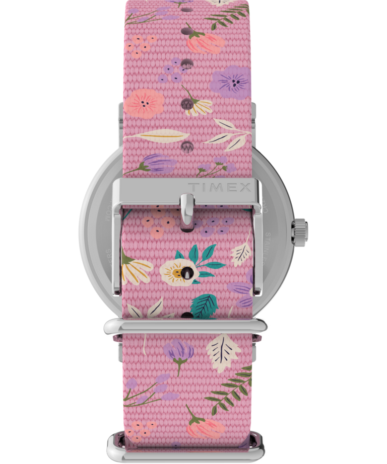 TW2V77800 Imagen de la correa del reloj Peanuts® x Timex Weekender In Bloom de 38 mm con correa de tela