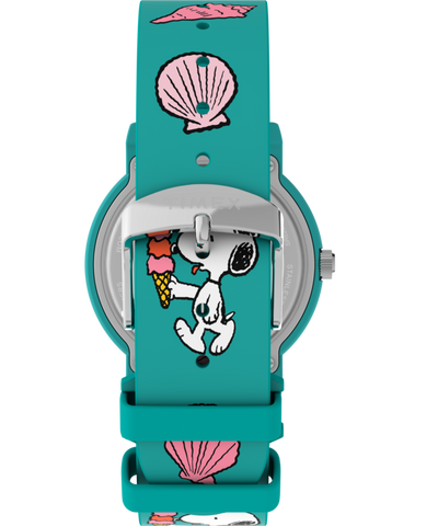 TW2V78500 Timex x Peanuts Just Beachy 36mm Silicone Strap Watch Strap Image