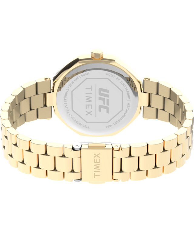 TW2V83100 Timex UFC Jewel 36mm Stainless Steel Bracelet Watch Caseback with Attachment Image