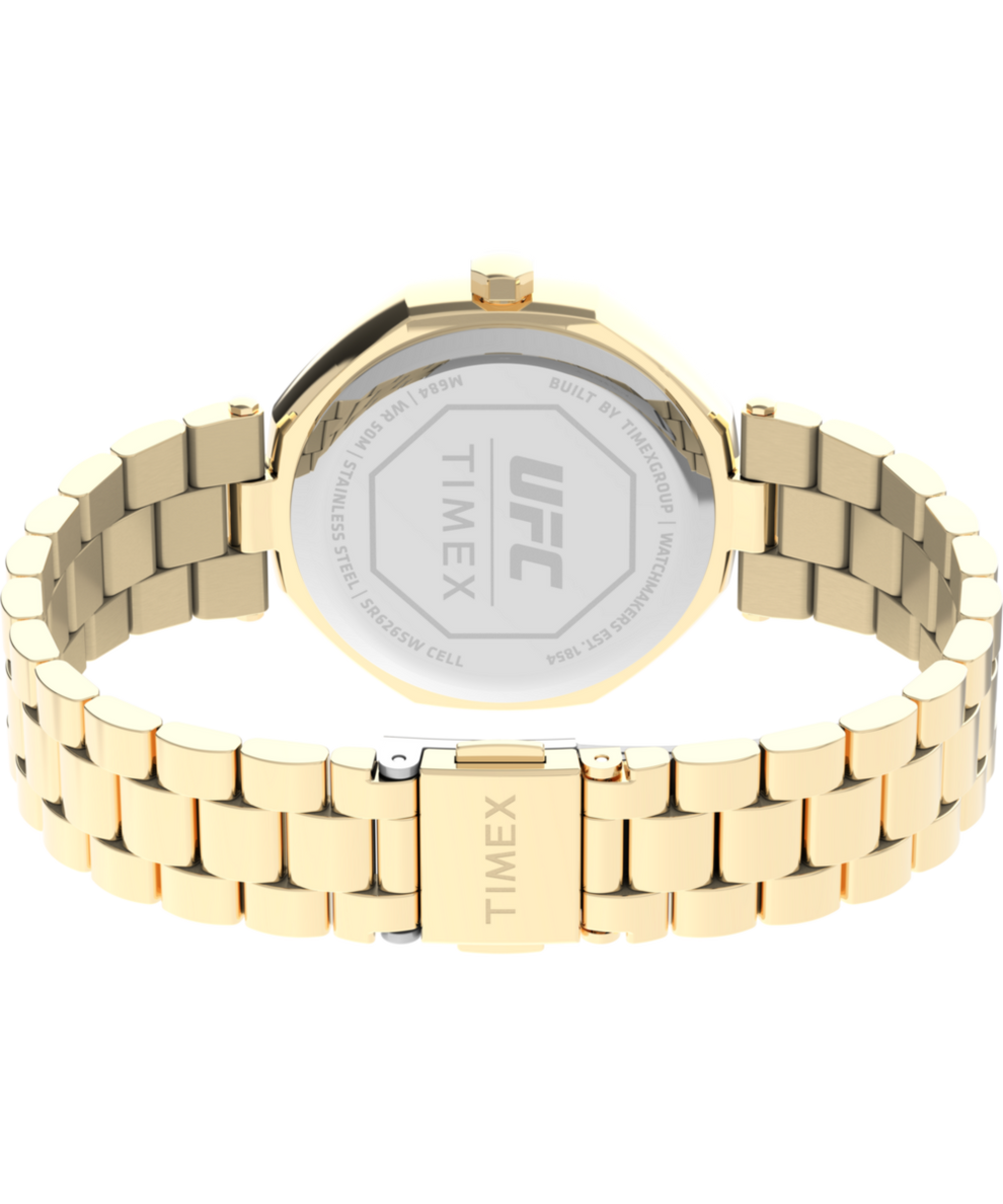 TW2V83100 Timex UFC Jewel 36mm Stainless Steel Bracelet Watch Caseback with Attachment Image
