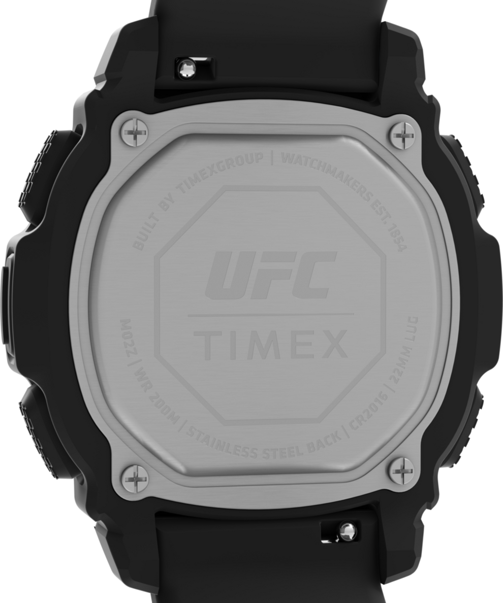 TW2V85200 Timex UFC Command Fight Week 47mm Resin Strap Watch Caseback Image