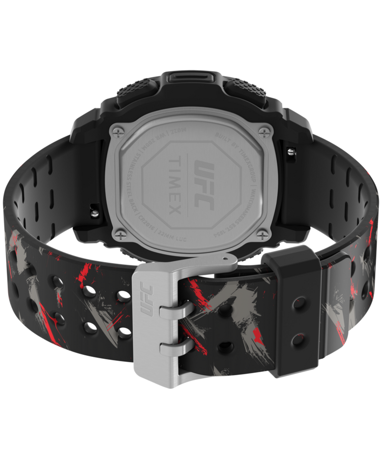 TW2V85200 Timex UFC Command Fight Week 47mm Resin Strap Watch Caseback with Attachment Image