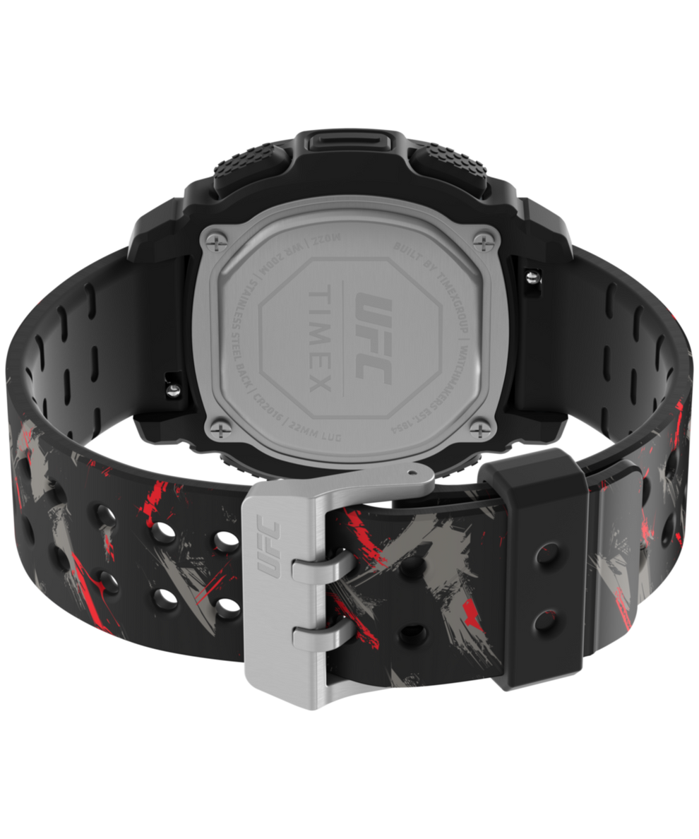 TW2V85200 Timex UFC Command Fight Week 47mm Resin Strap Watch Caseback with Attachment Image