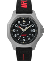 TW2V85400 Timex UFC Reveal 41mm Silicone Backed Leather Strap Watch Primary Image