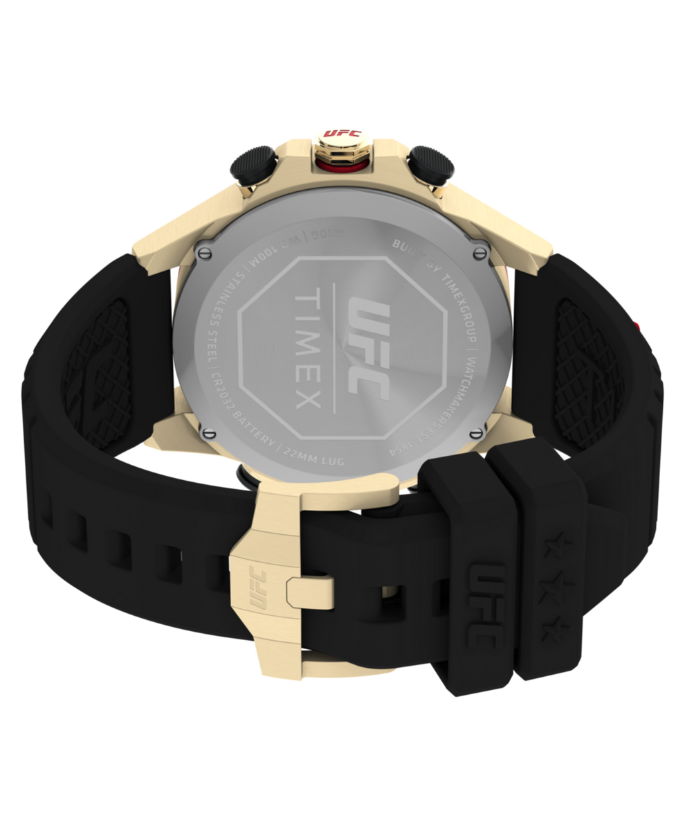 TW2V86600 Timex UFC Kick 49mm Resin Strap Watch Caseback with Attachment Image