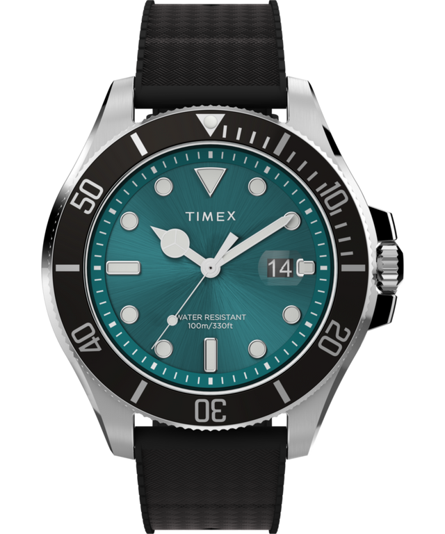 TW2V91700 Harborside Coast 44mm Synthetic Rubber Strap Watch Primary Image
