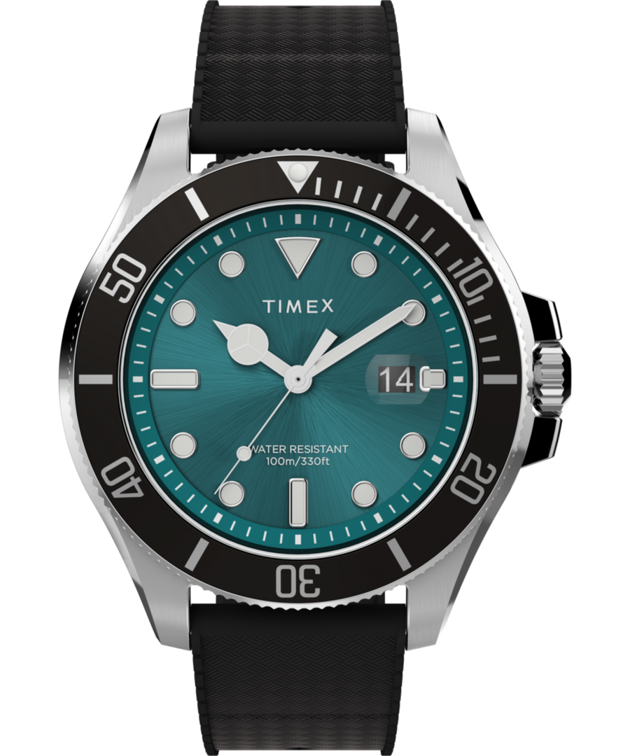 TW2V91700 Harborside Coast 44mm Synthetic Rubber Strap Watch Primary Image