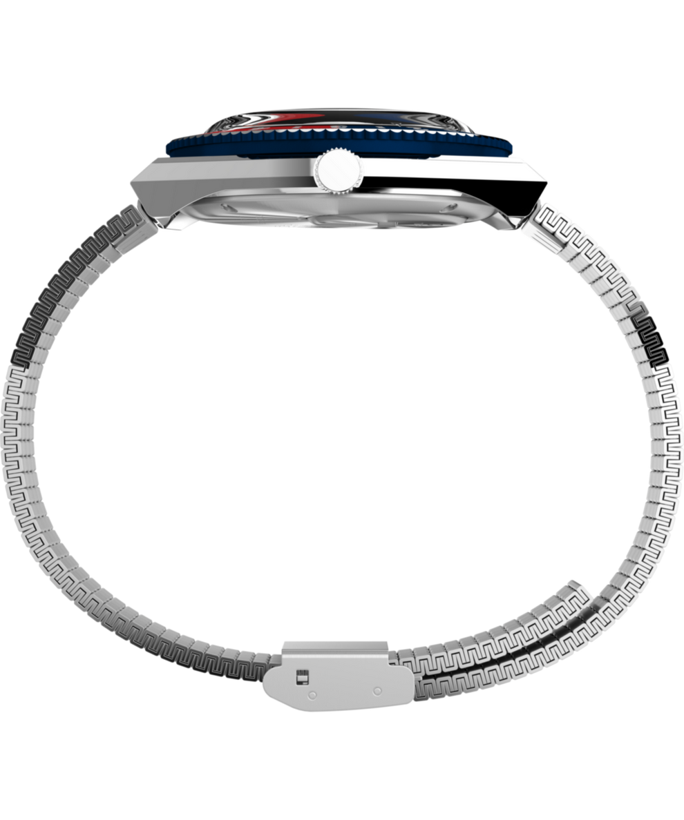 TW2V92100 Timex x seconde/seconde/ Episode #1 38mm Stainless Steel Bracelet Watch Profile Image