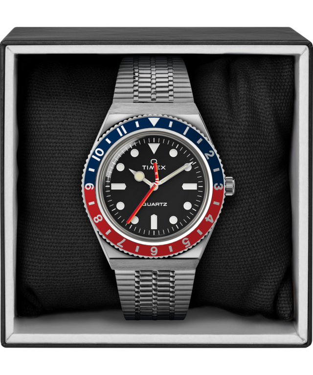 TW2V92100 Timex x seconde/seconde/ Episode #1 38mm Stainless Steel Bracelet Watch Alternate Image 1