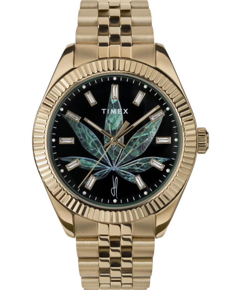 TW2V95000 Timex x Jacquie Aiche High Life 41mm Stainless Steel Bracelet Watch Primary Image