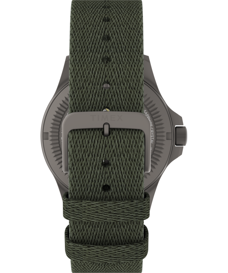 Expedition North® Titanium Automatic 41mm Recycled Fabric Strap Watch