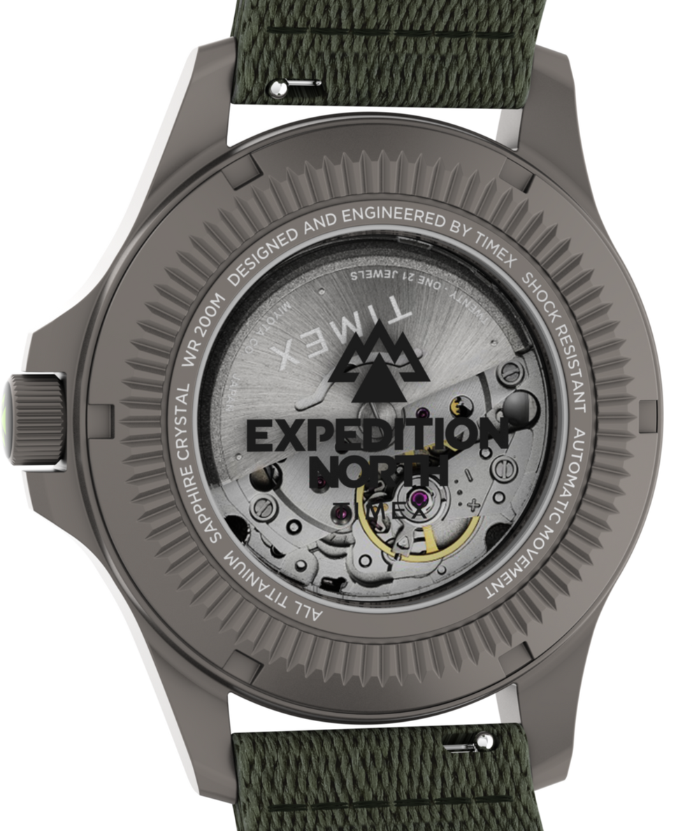 Expedition North Titanium Automatic 41mm Recycled Fabric Strap