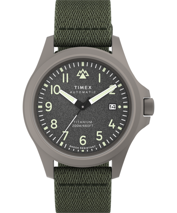 TW2V95300 Expedition® Field Post Titanium Automatic 41mm Recycled Fabric Strap Watch Primary Image