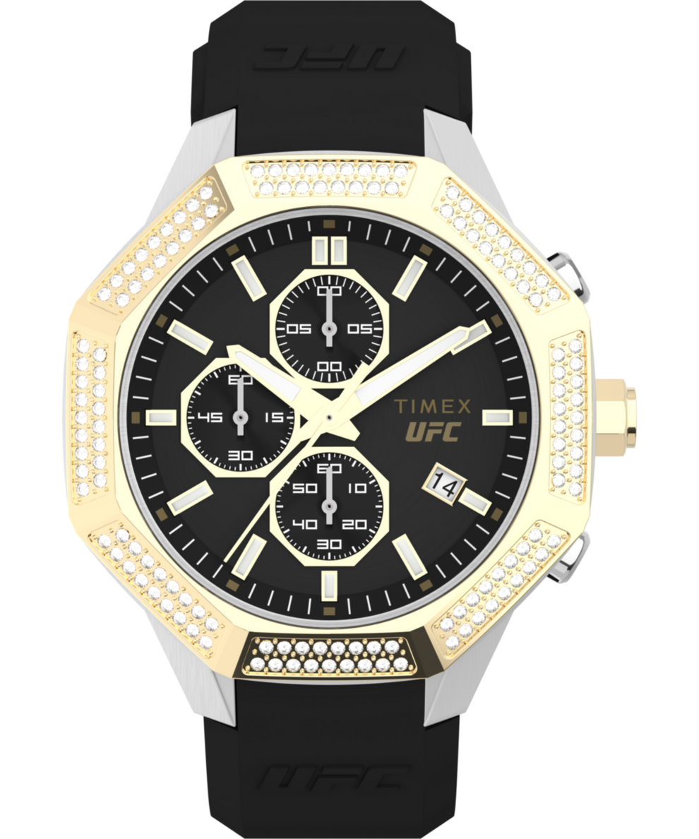 TW2V99200 Timex UFC King 45mm Silicone Strap Watch Primary Image