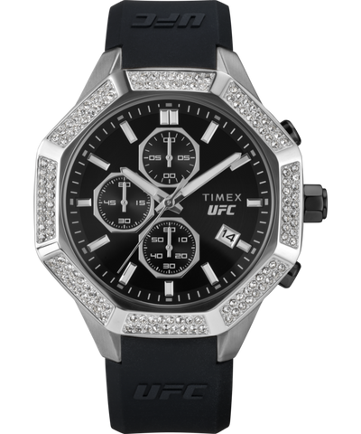 TW2V99300 Timex UFC King 45mm Silicone Strap Watch Primary Image