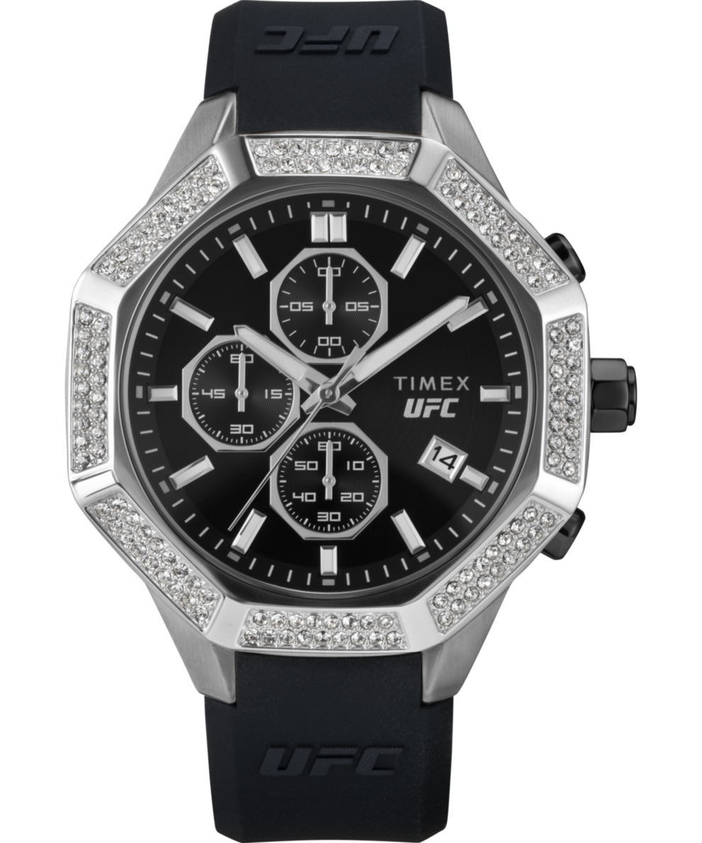 TW2V99300 Timex UFC King 45mm Silicone Strap Watch Primary Image