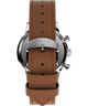 Imagen de la correa del reloj con cronógrafo y taquímetro Marlin® con correa de piel de 40 mm TW2W10100